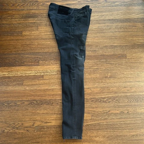 Men’s True Religion Black Super Skinny Stretch Tony Fit Jeans - Picture 7 of 7